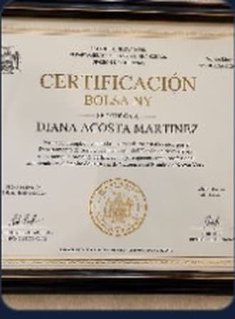 Certificación Bolsa NY
